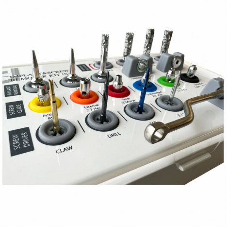 Набір для видалення імплантатів та гвинтів (S) 7051